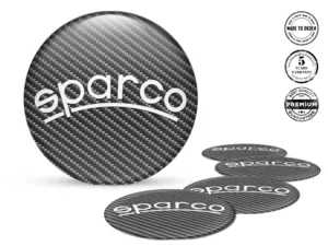 Sparco Adesivi su Cerchi Stile Cupola Epossidica